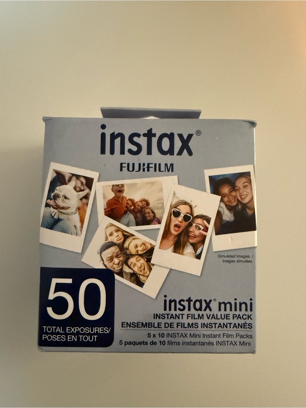 Fujifilm instax mini Instant Film Value Pack - 50 exposures